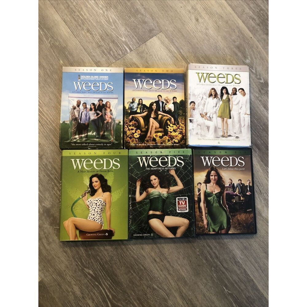*Weeds TV Series Seasons 1-6 DVD set Stoner 420 Showtime Season 5 (NEW)